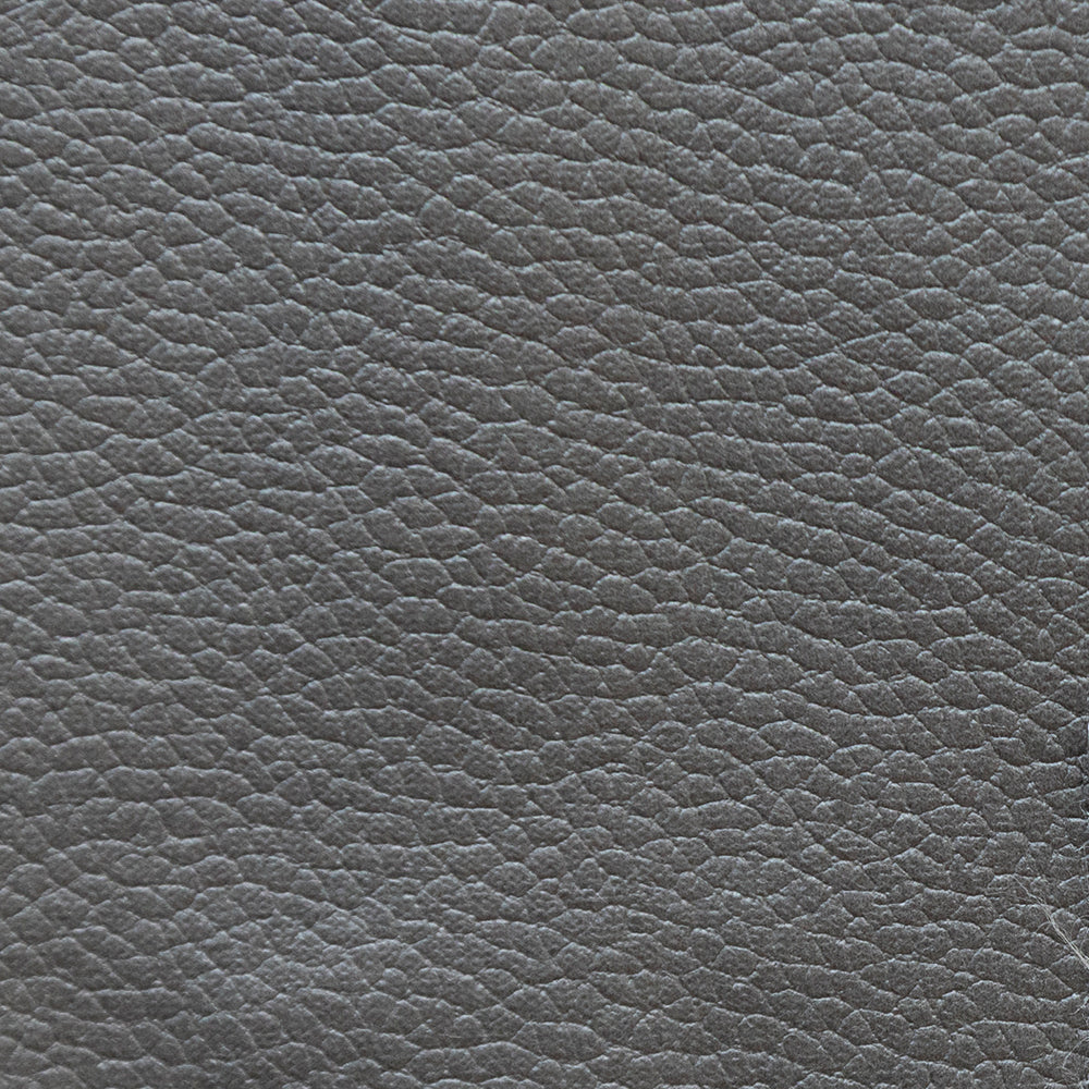 Piele ecologica gri inchis pe suport textil